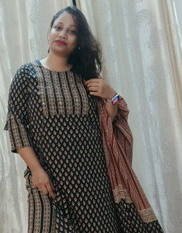 AJRAK PRINT STRAIGHT 