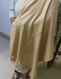 Self Weaving Beiach Colour Stole