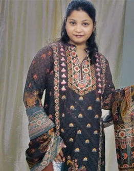 SHIFLIFRONT and BACK MUSLIN DUPATTA